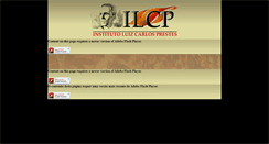 Desktop Screenshot of ilcp.org.br