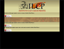 Tablet Screenshot of ilcp.org.br